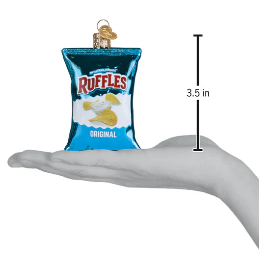 Ruffles Original Chips Ornament, 3.25" - Image 5