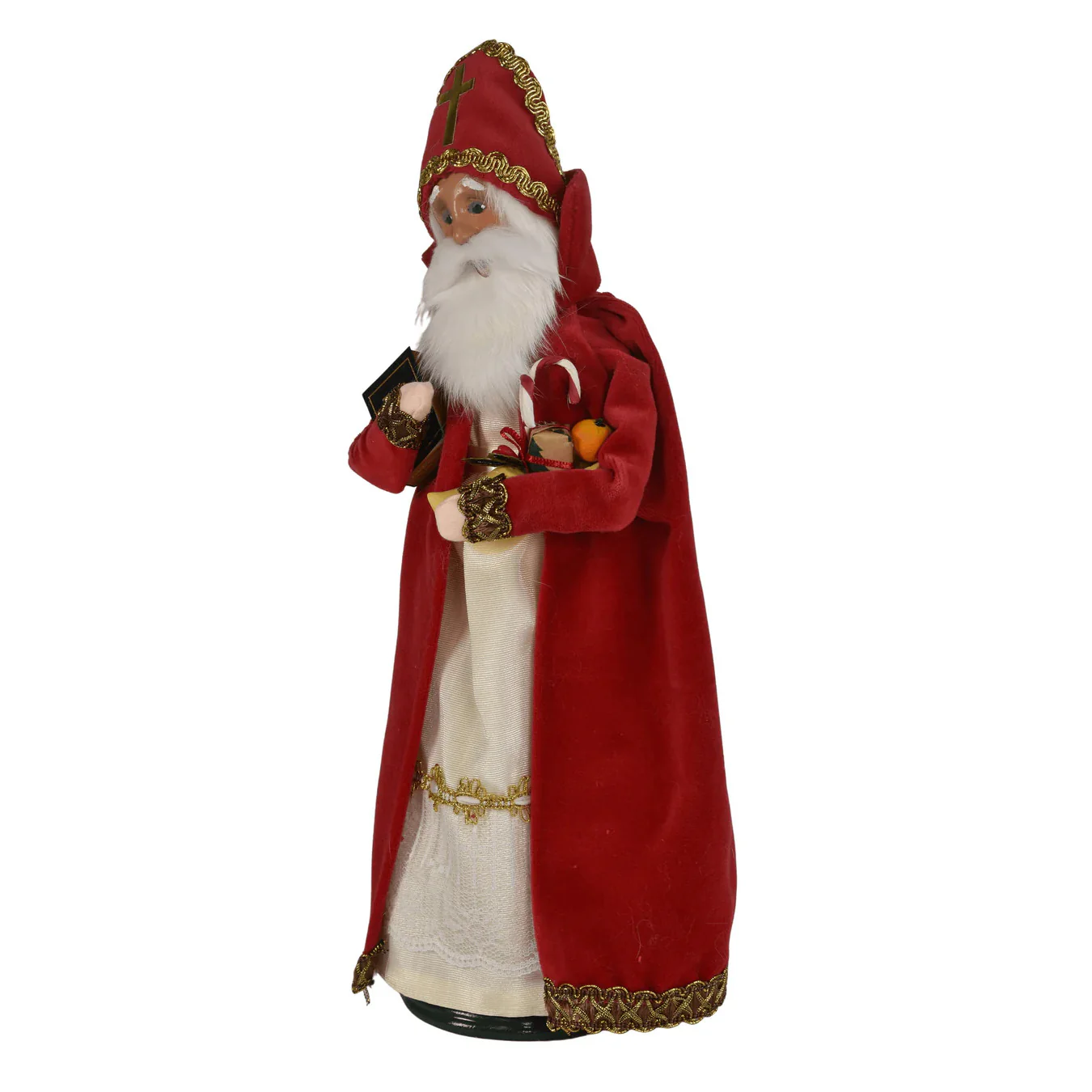 Saint Nicholas Caroler Figurine, 13" - Image 4