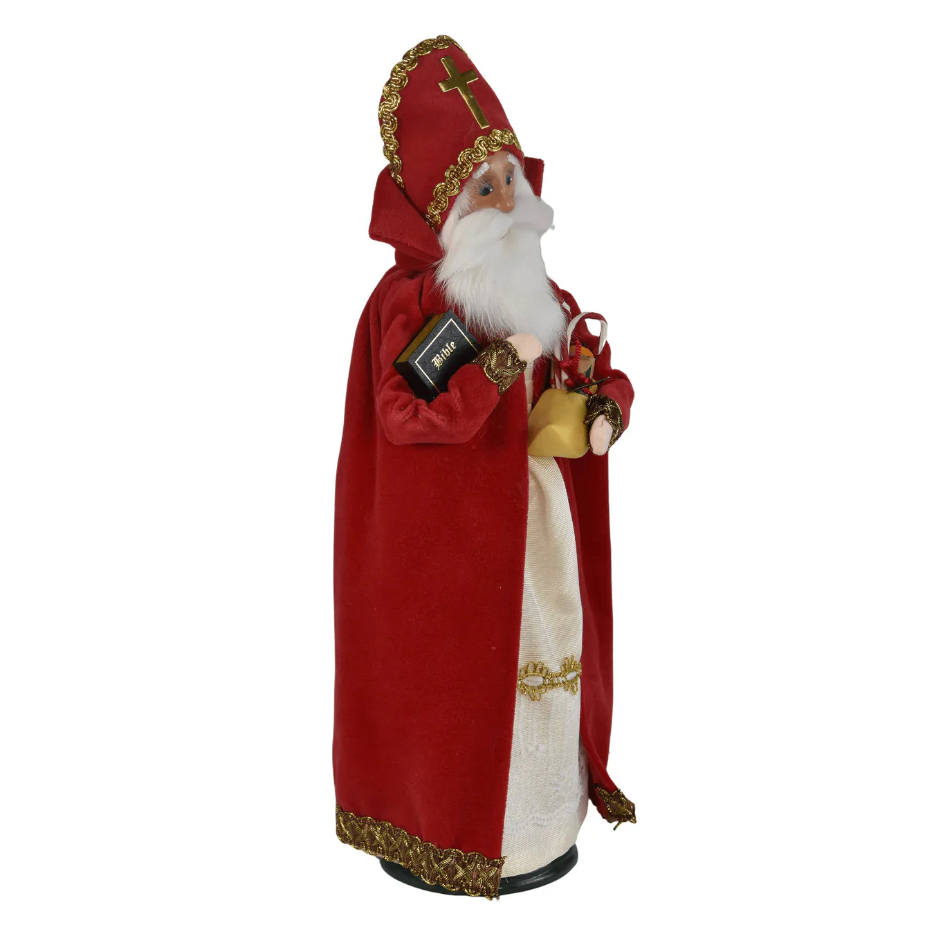 Saint Nicholas Caroler Figurine, 13" - Image 5