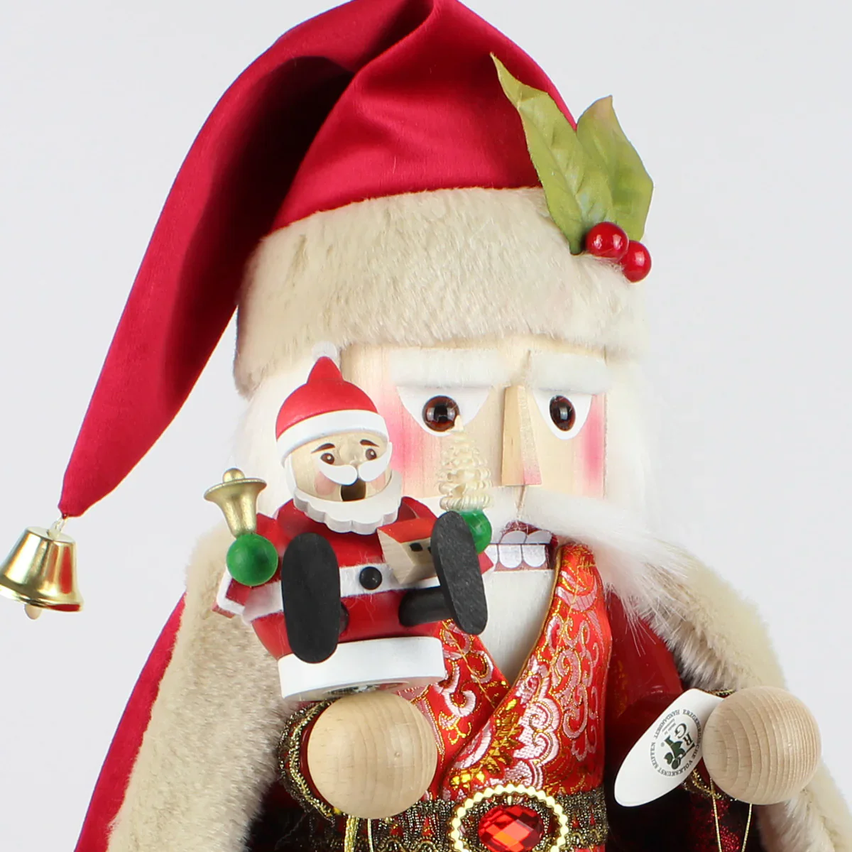 Santa Comes Around Nutcracker Figurine - Part 1, 18" - Image 6