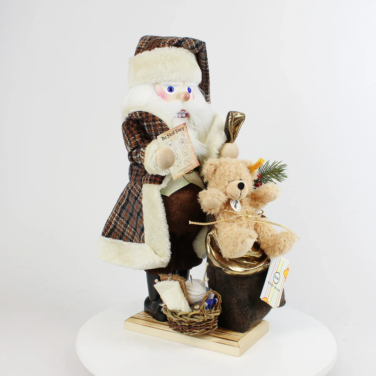 Santa Comes Around Nutcracker Figurine - Part 3, 18" - Image 3
