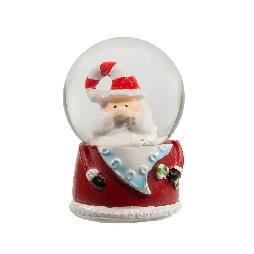 Santa, Snowman, Reindeer and Penguin Water Globes, 1.7" (4 styles - sold individually) - Image 3