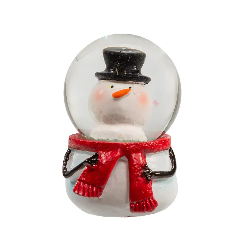 Santa, Snowman, Reindeer and Penguin Water Globes, 1.7" (4 styles - sold individually) - Image 4
