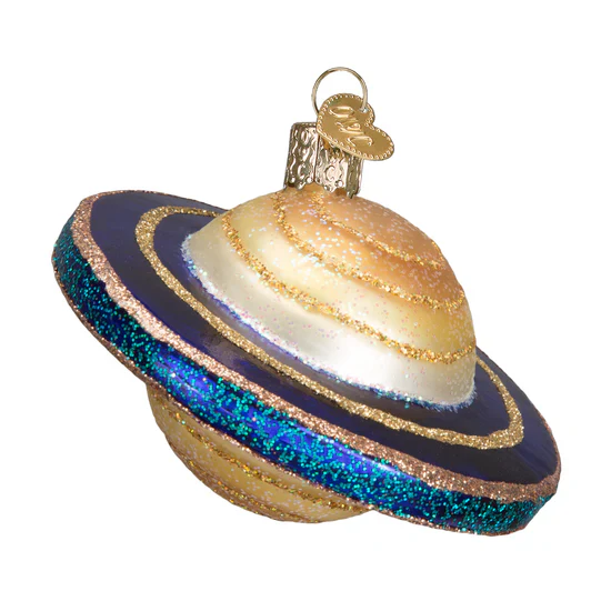 Saturn Ornament, 2.5" - Image 3