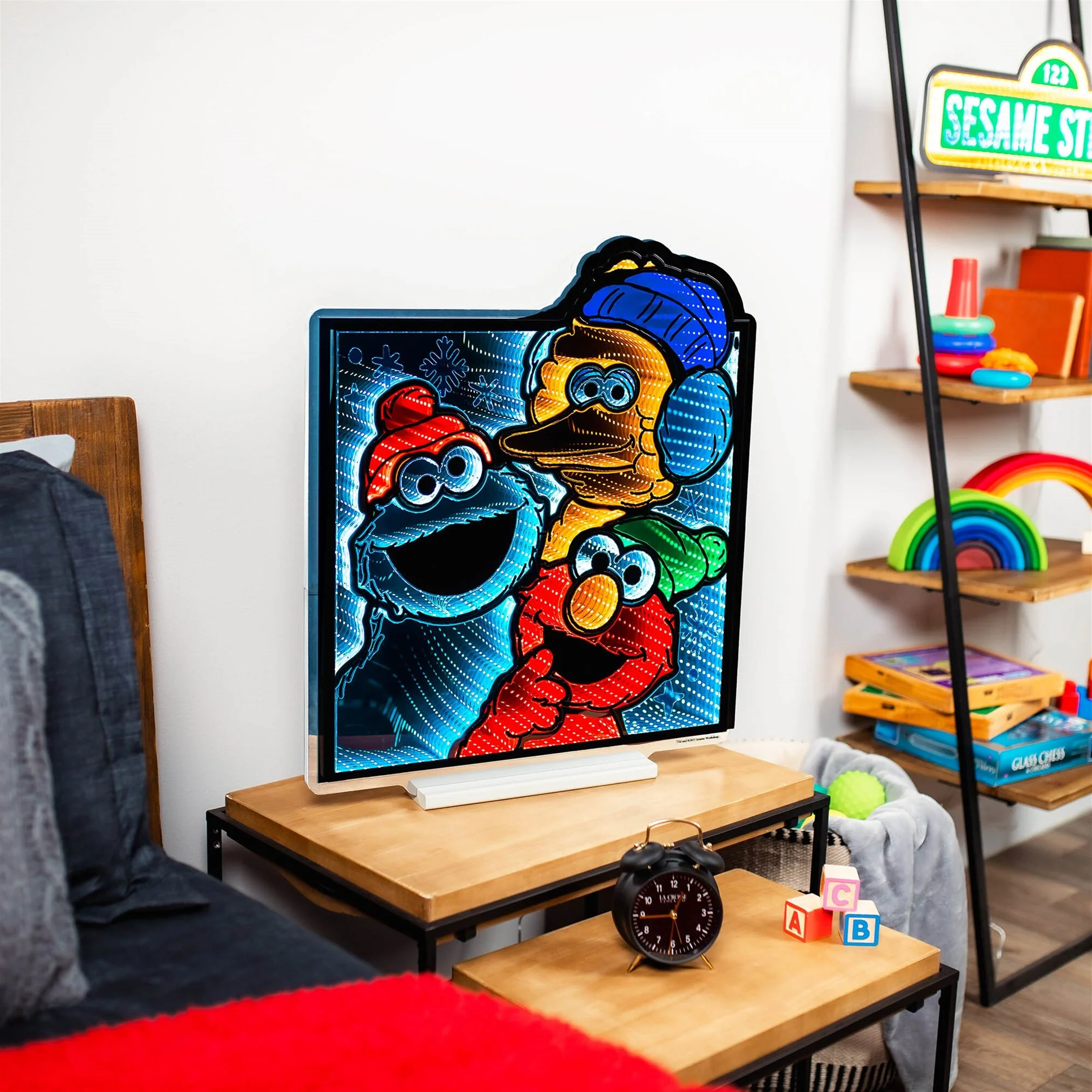 Sesame Street Characters Infinity Light w/UL Plug, 25", Acrylic - Image 2