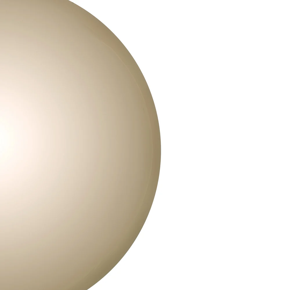 Shatterproof Oat Shiny Ball UV Ornament, 4" (Set of 6) - Image 4