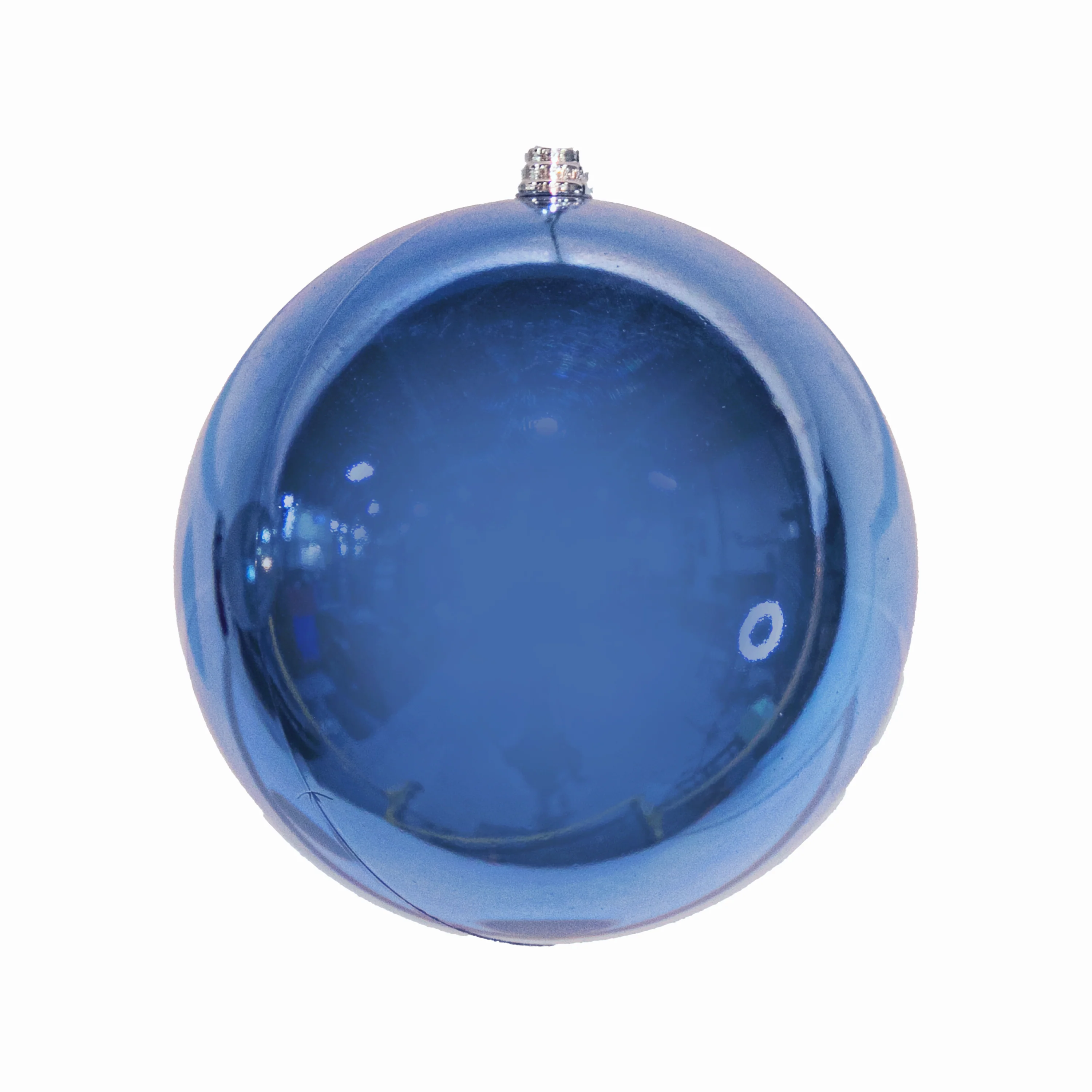 Shatterproof Periwinkle Shiny Ball Ornament, 6" (150MM)