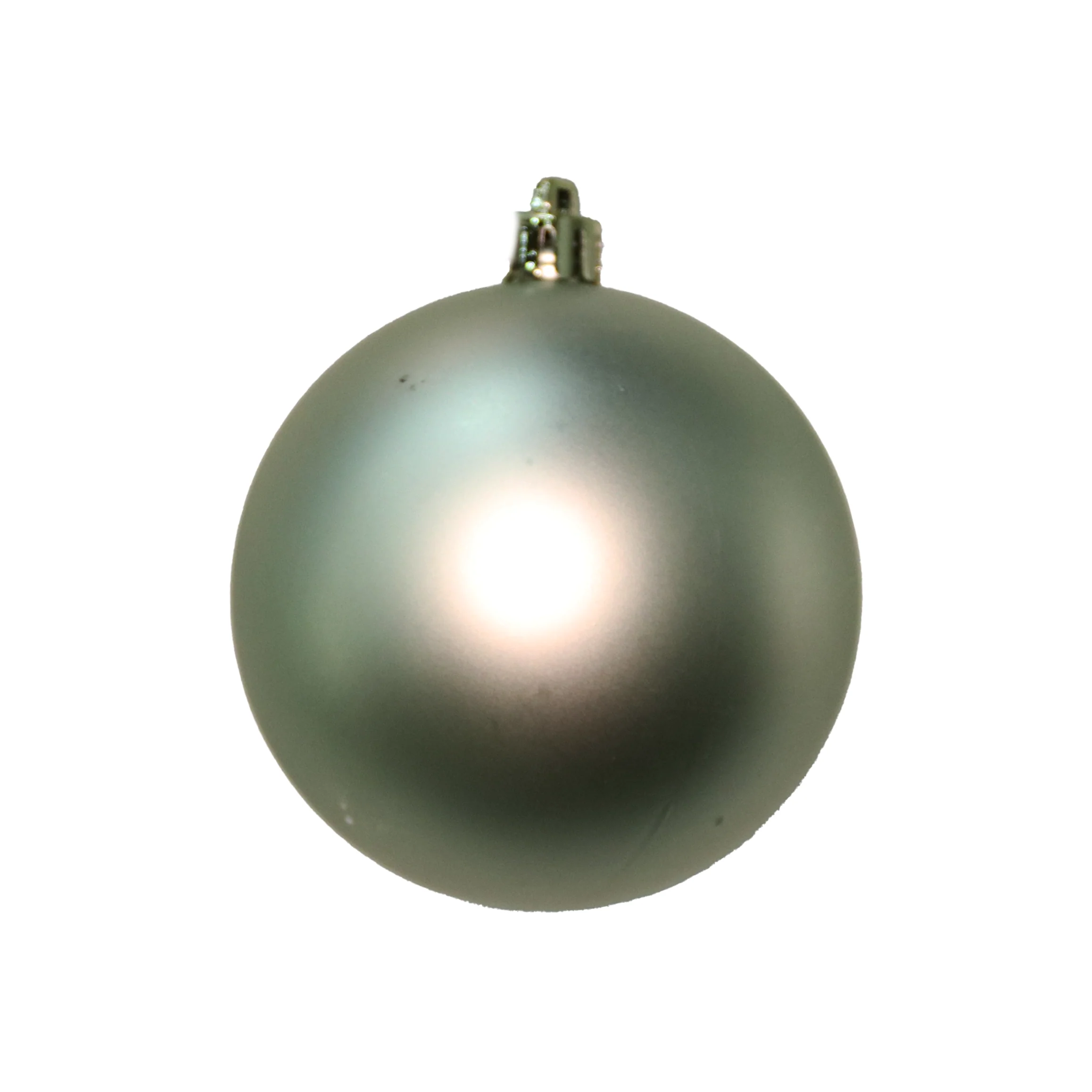Shatterproof Plastic UV Wrought Iron Matte Ball Ornament, 8" (200MM)
