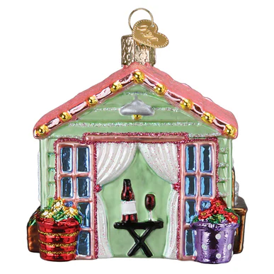 She Shed Glass Ornament - Image 2