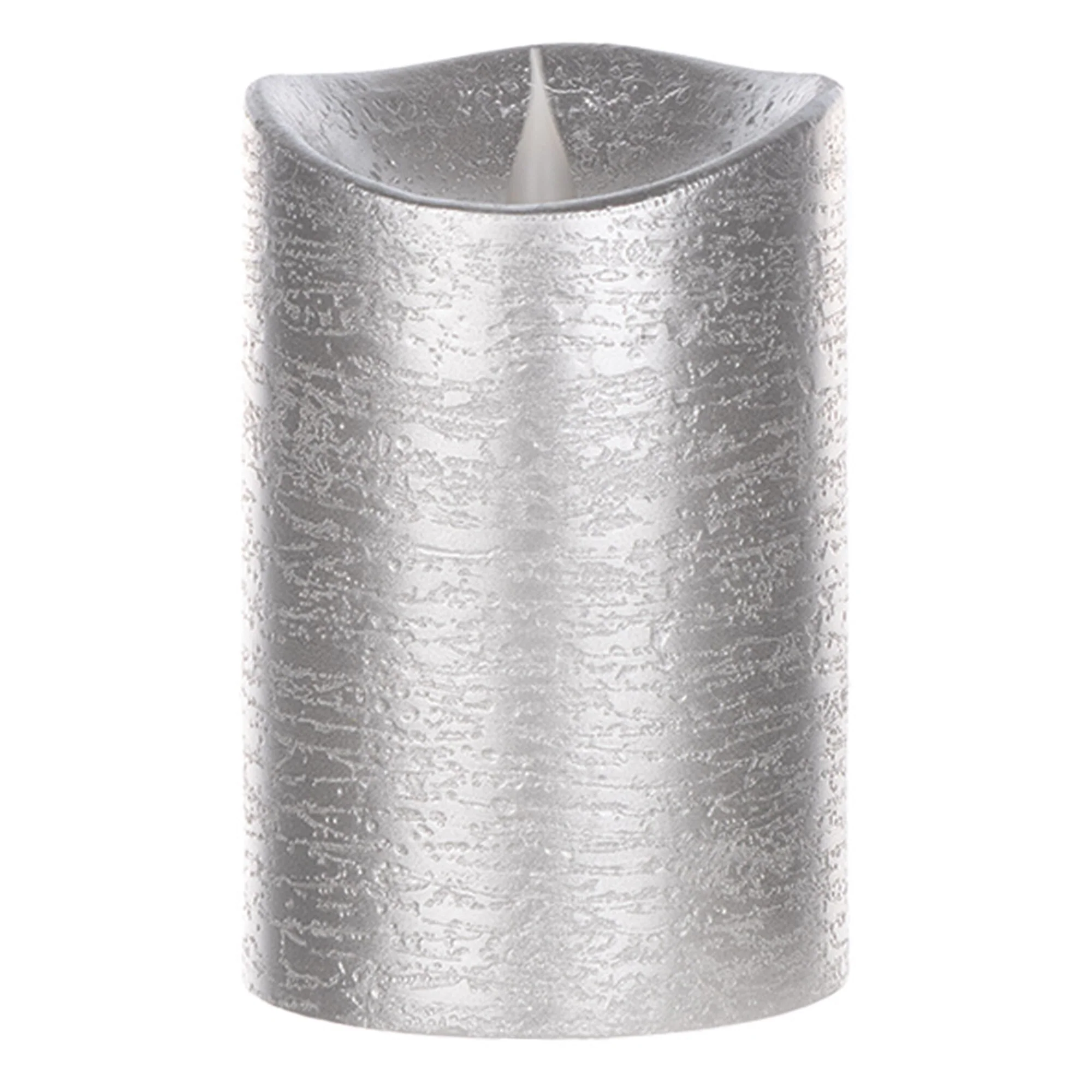 Simplux LED Designer Candle w/4 and 8 Hr Timer 3.5" x 5.5"H Wax/Plastic (Requires 2 C Batteries, Not Included) - Image 2