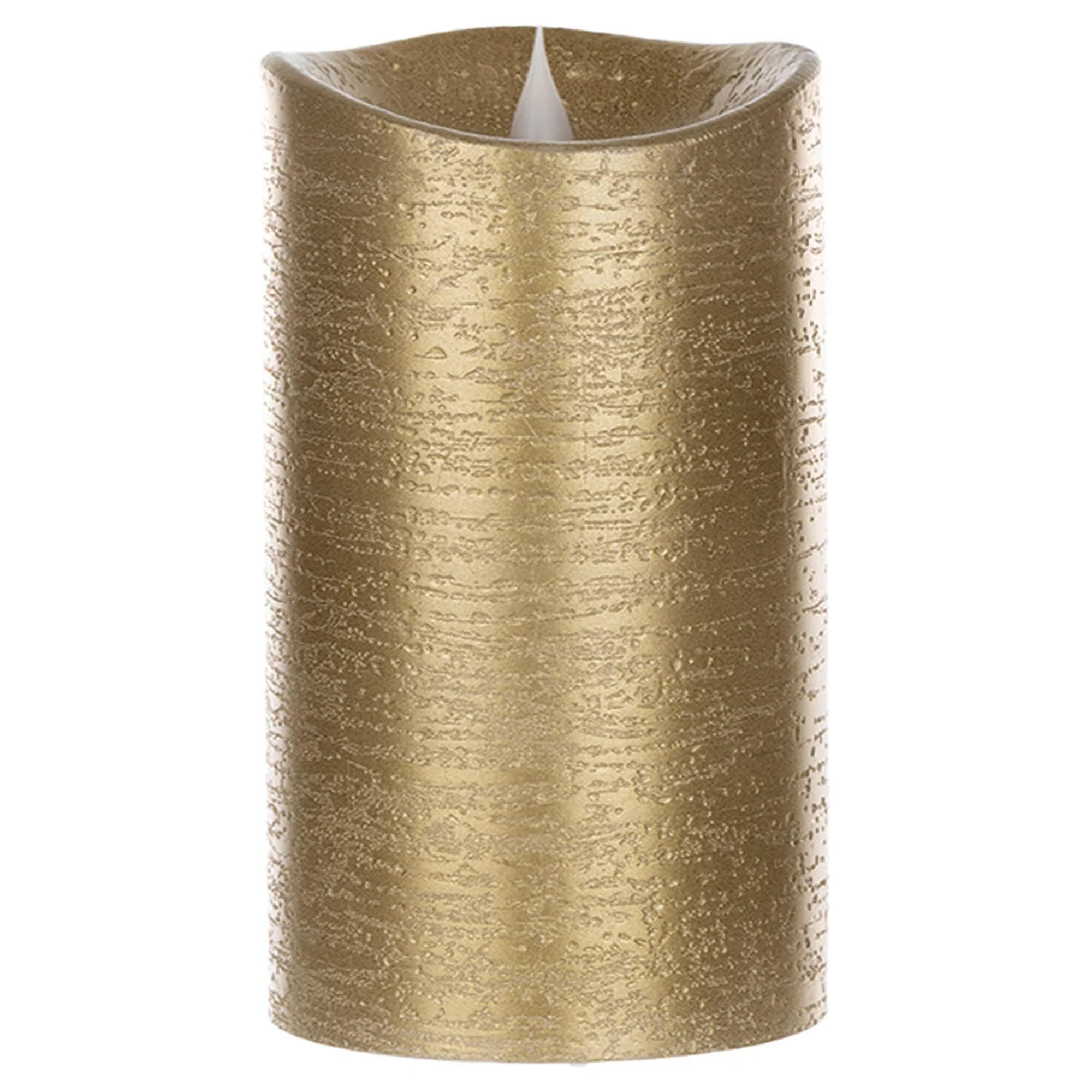 Simplux LED Designer Candle 7.5" (Gold) - Image 2