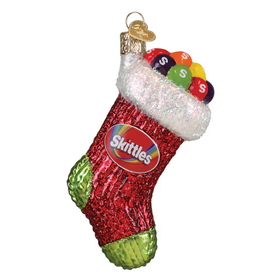 Skittles Stocking Ornament, 4.5" - Image 2