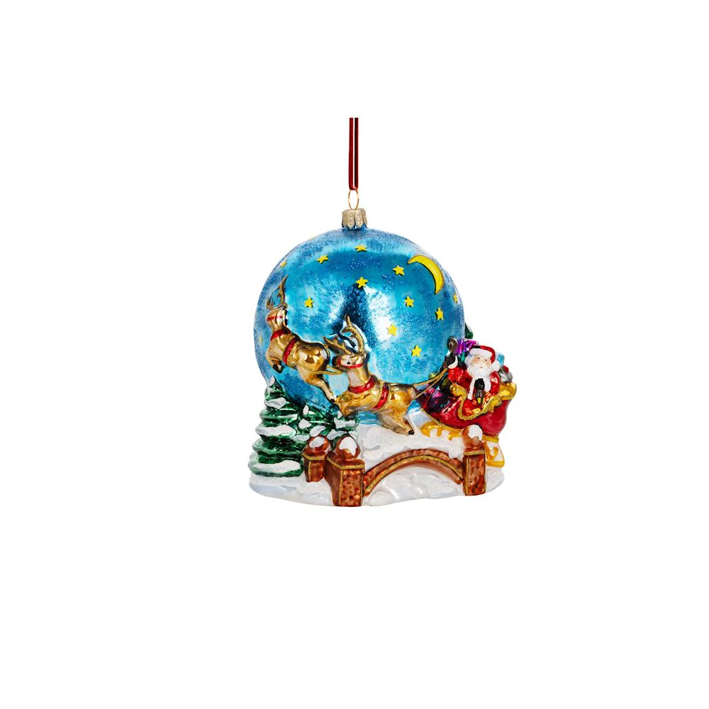 Sleigh Ready to Go! Ornament, 5"