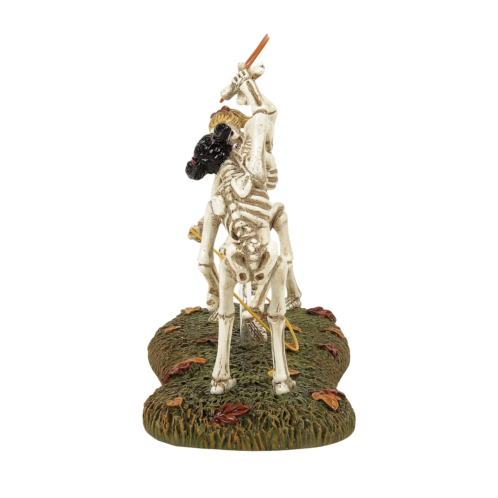 Snow Village Halloween - Bones Double Dutch Figurine, 5" - Image 3