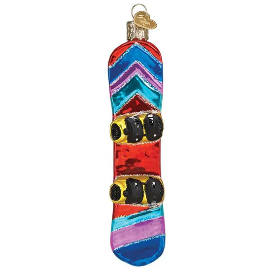 Snowboard Ornament, 5.5" - Image 2