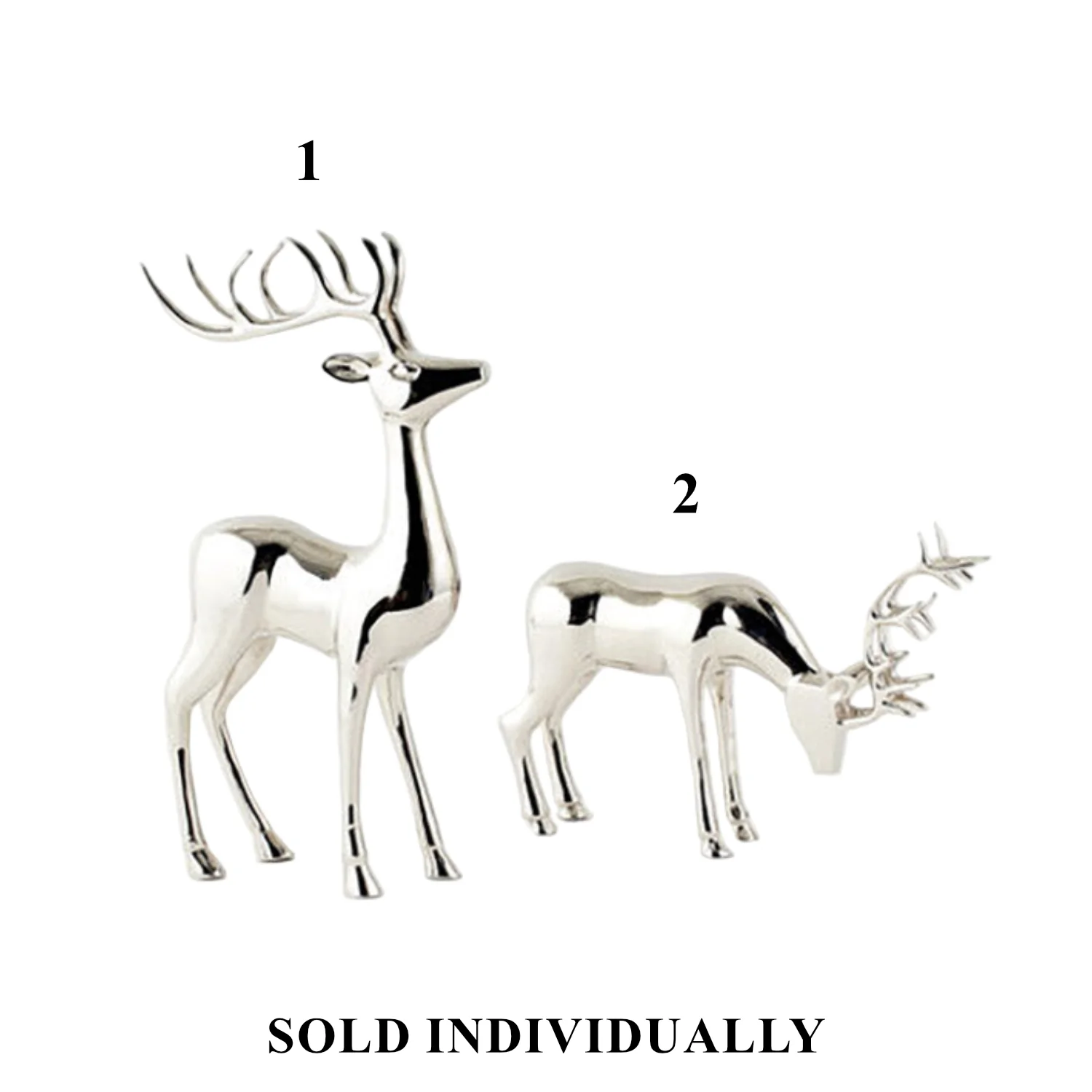Aluminum Standing/Bending Deer, 9 - 16" (2 styles - sold individually)