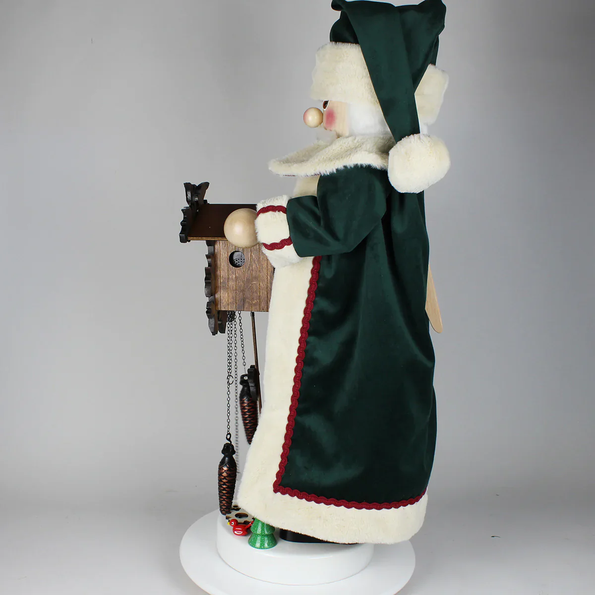 Steinbach Giant Cuckoo Clock Santa Nutcracker, 39" (Limited) - Image 4