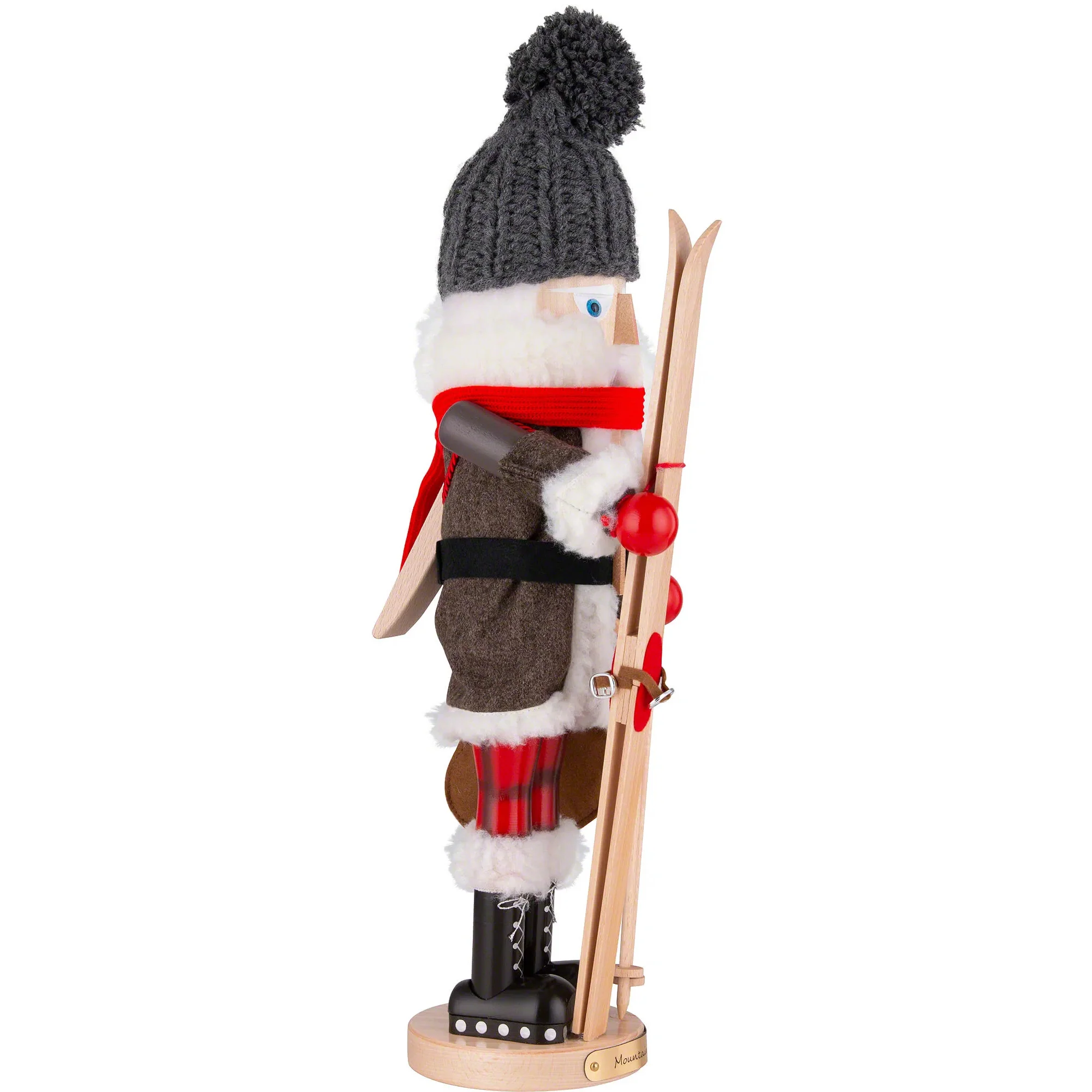 Steinbach Mountain Skier Nutcracker Figurine, 21" (Limited) - Image 3