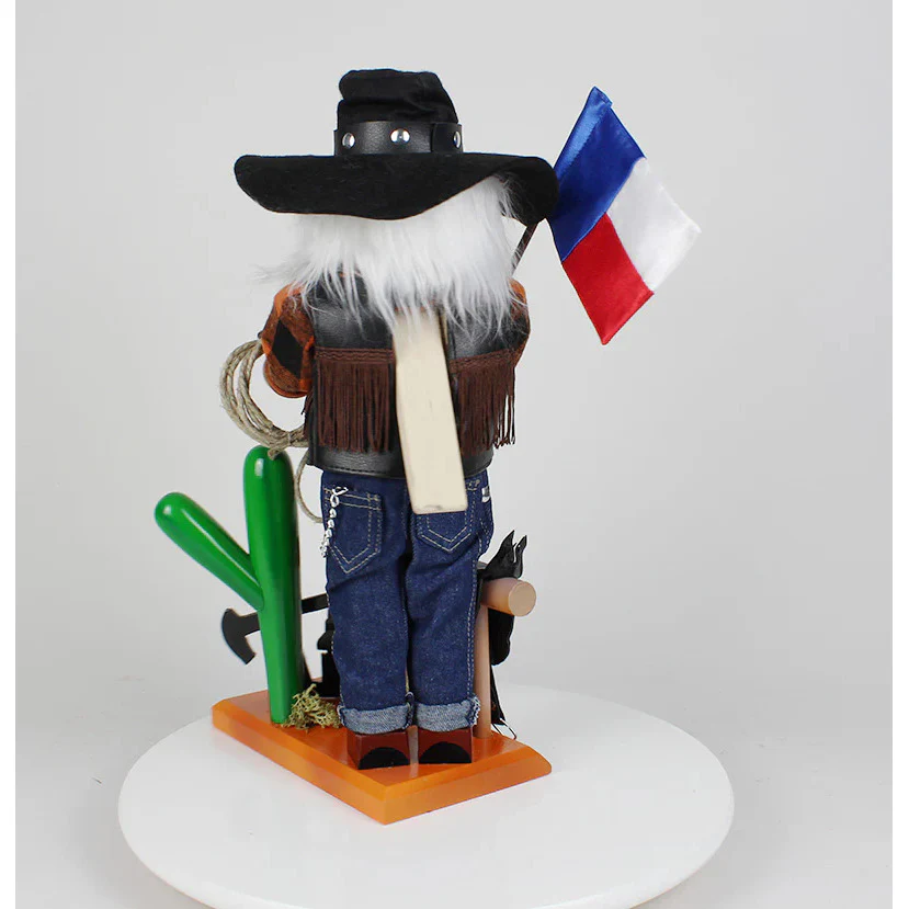 Steinbach Texas Santa Nutcracker Figurine, 16.5" - Image 3
