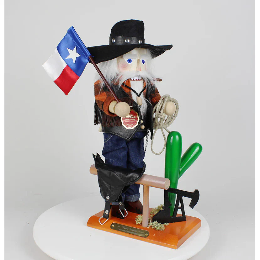 Steinbach Texas Santa Nutcracker Figurine, 16.5" - Image 4