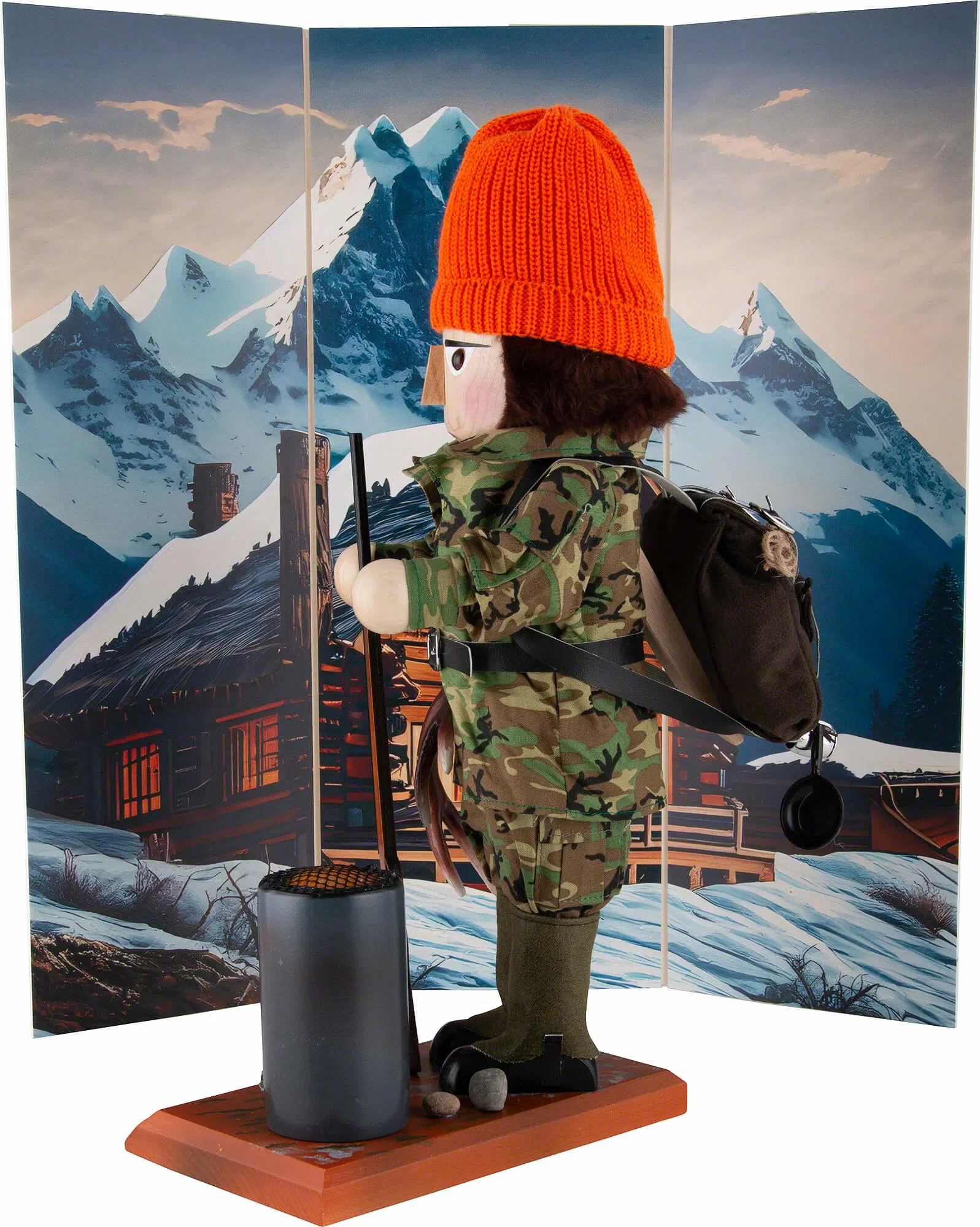 Steinbach Wooden Mountain Hunter Nutcracker Figurine, 18" - Image 2