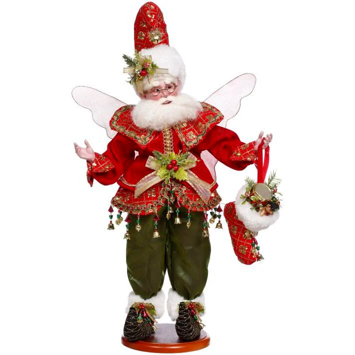 Stocking Stuffing Fairy on Base Figurine, 22"