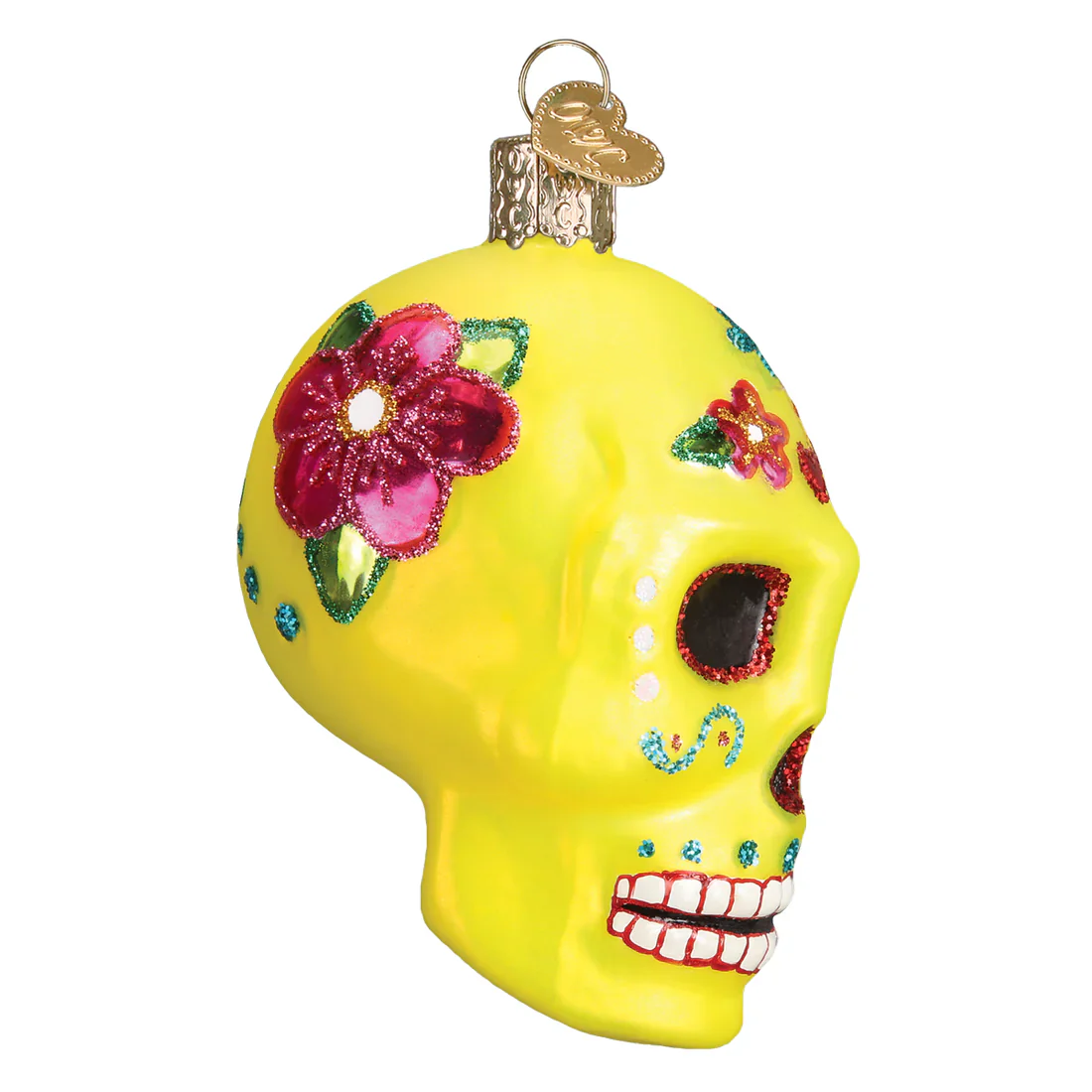 Sugar Skull Ornament - Image 3