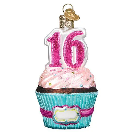 Sweet 16 Ornament, 4" - Image 2