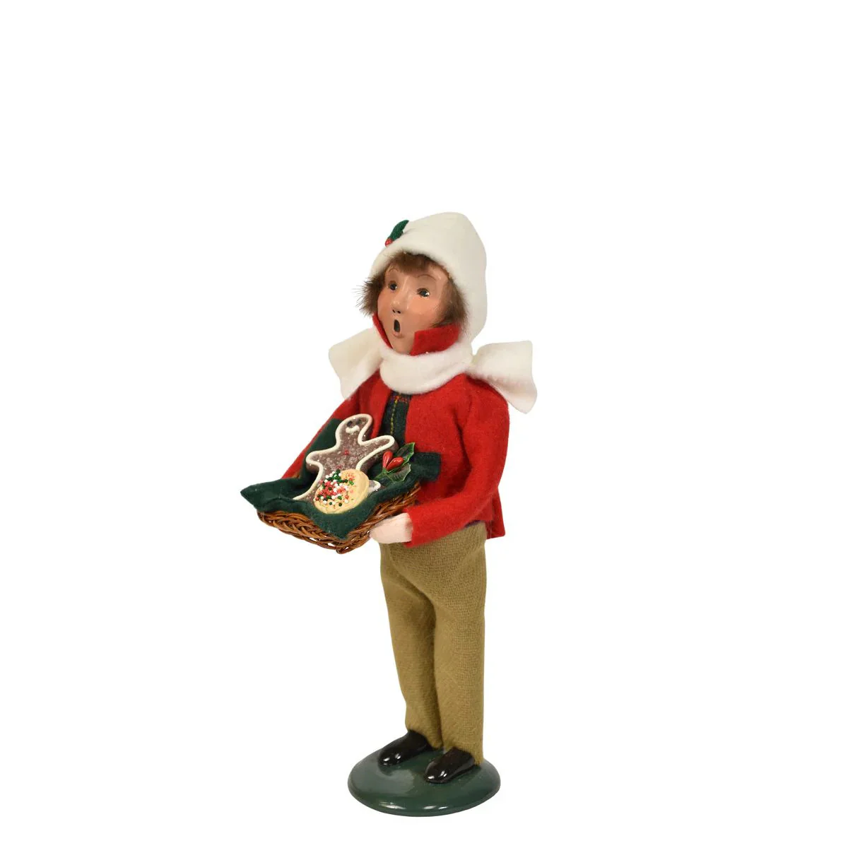 Sweets Family Boy Caroler Figurine, 10" - Image 4