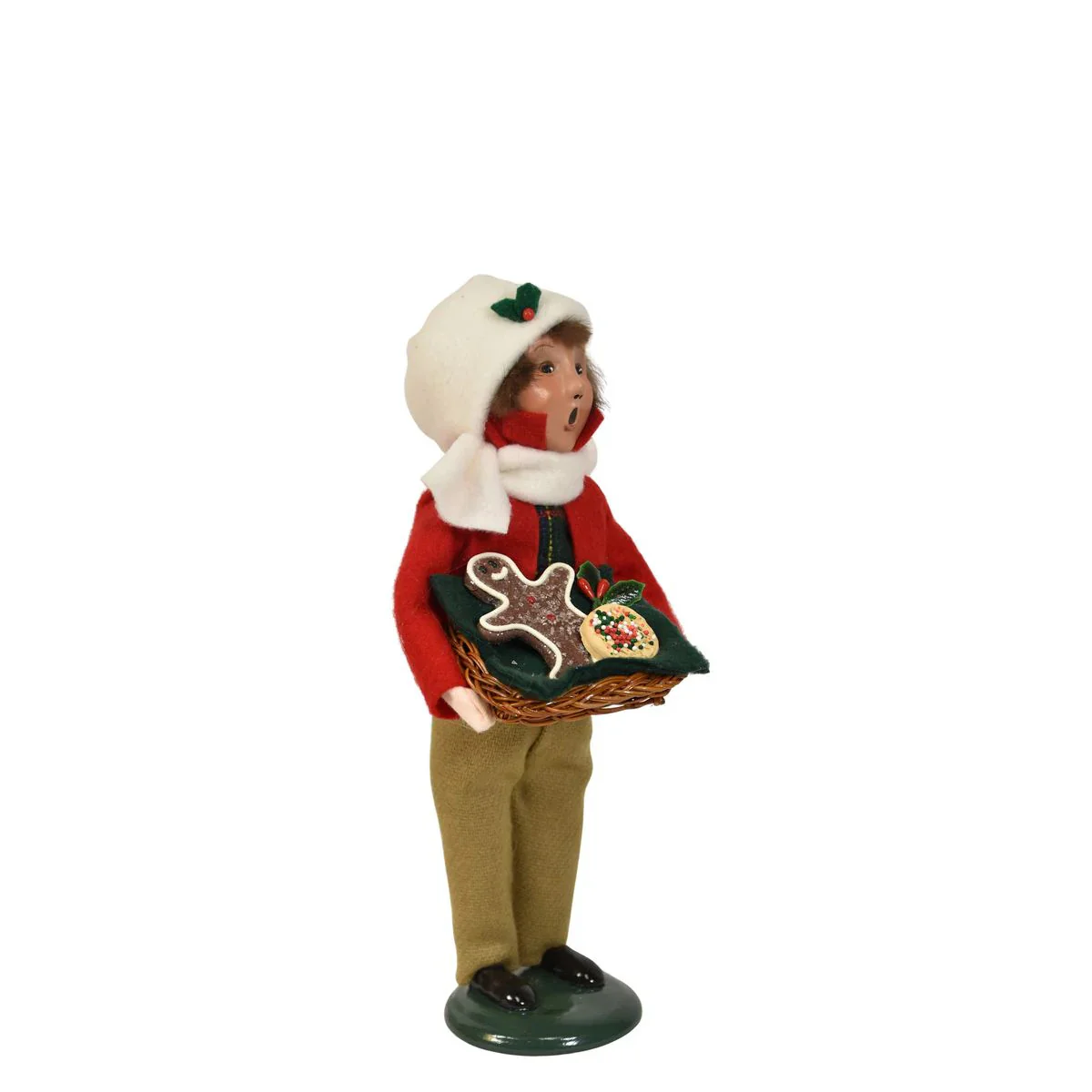 Sweets Family Boy Caroler Figurine, 10" - Image 6