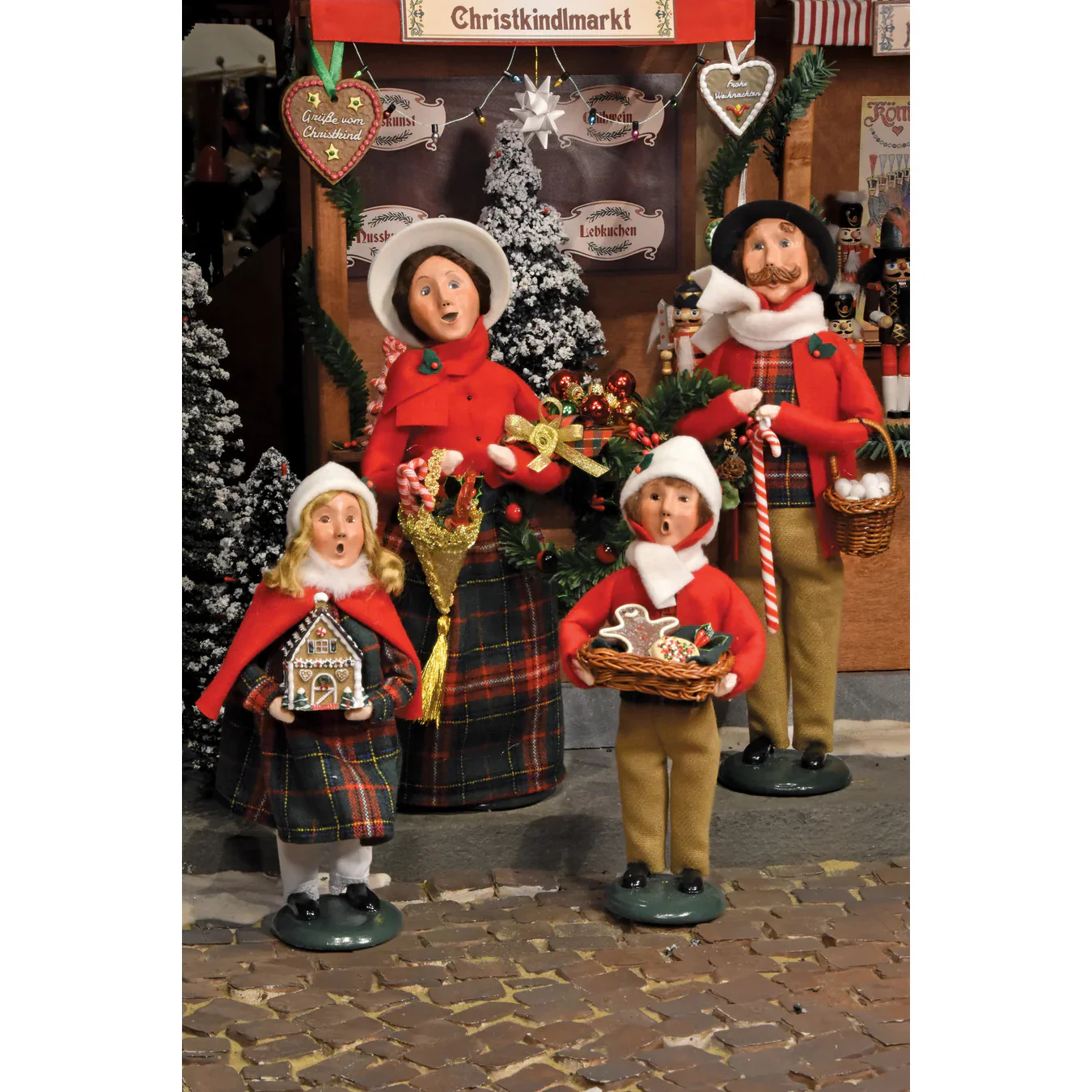 Sweets Family Boy Caroler Figurine, 10" - Image 7