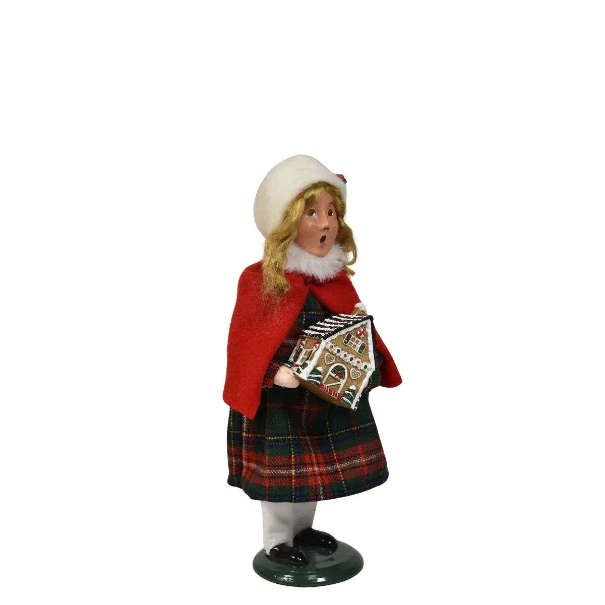 Sweets Family Girl Caroler Figurine, 10" - Image 4