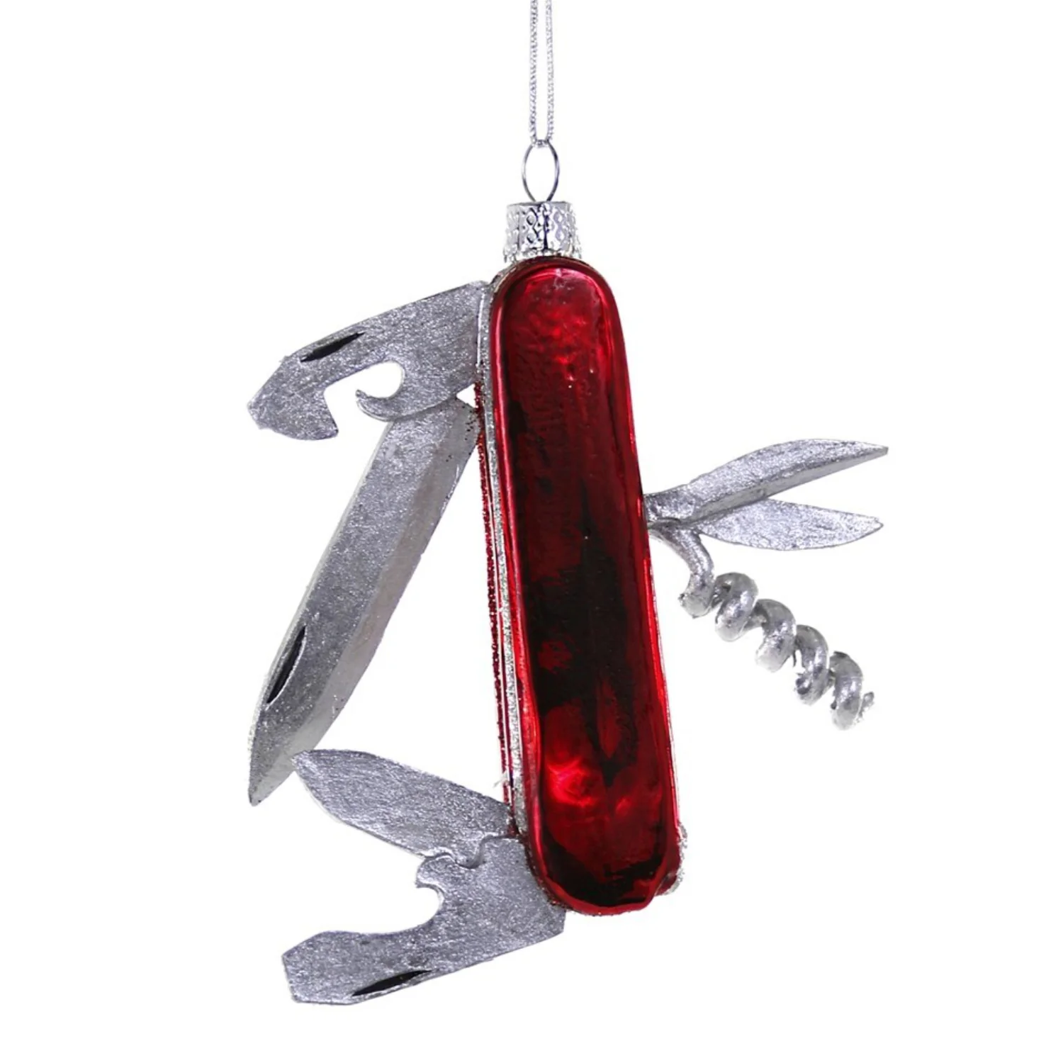Swiss Army Knife Ornament, 3.5"