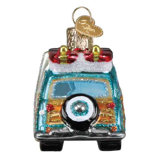 The Beach Boys Surfin' Woody Ornament, 4.75" - Image 3