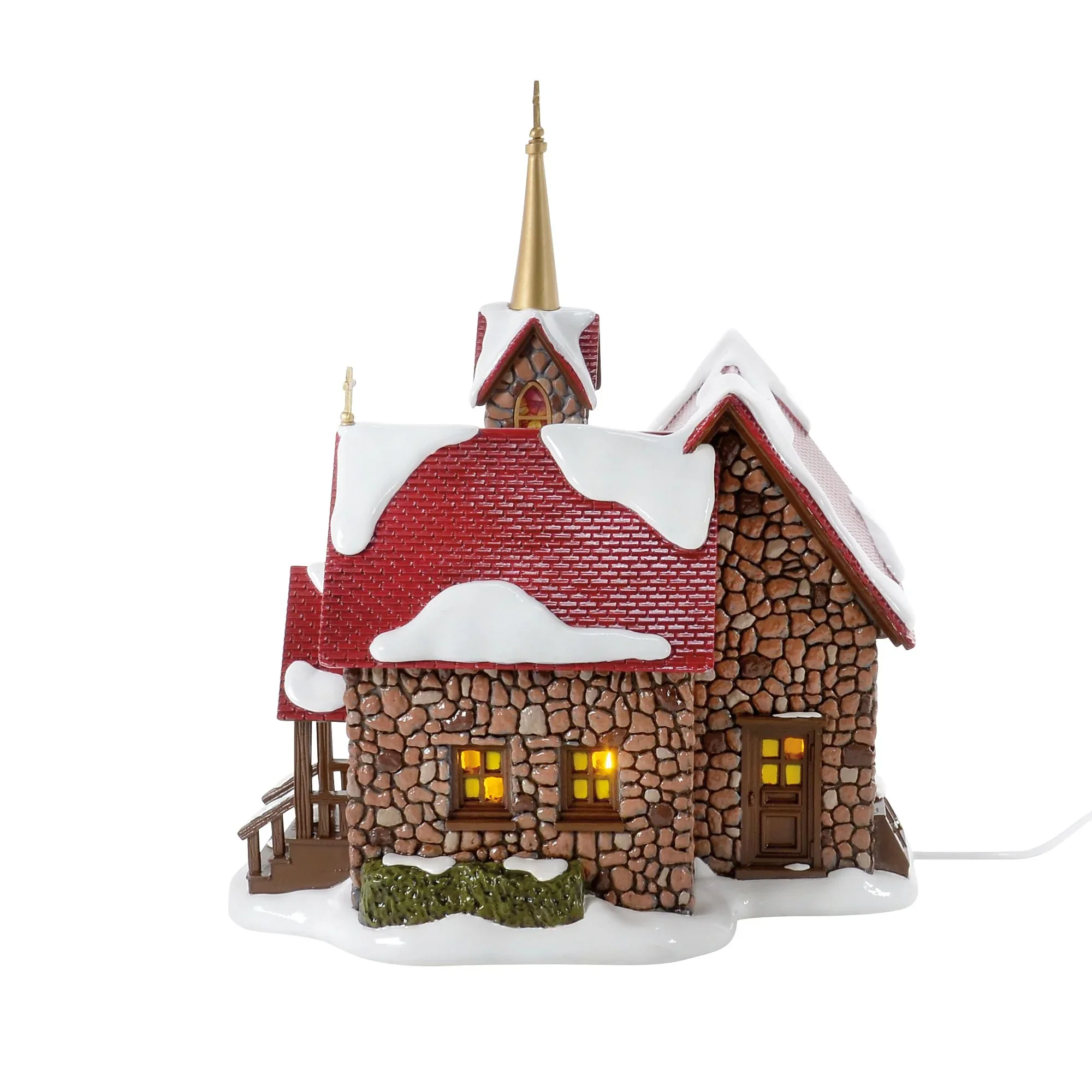 The Original Snow Village - 50th Chapel Of Abundant Grace Figurine, 10.5" - Image 4