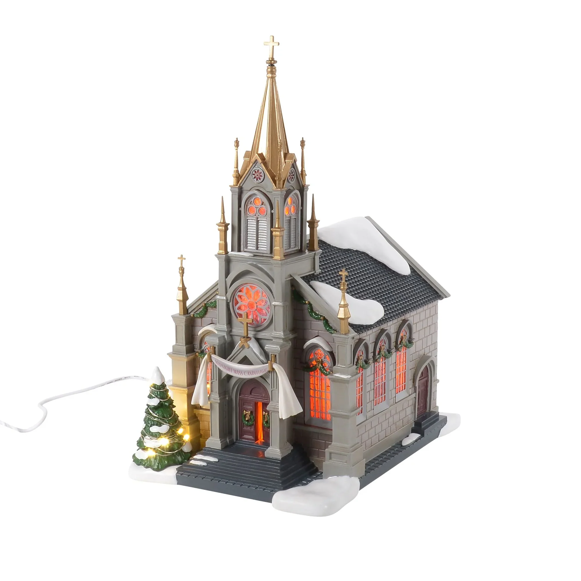 The Original Snow Village - 50th Church Of Purposed Faith Figurine, 13.38"