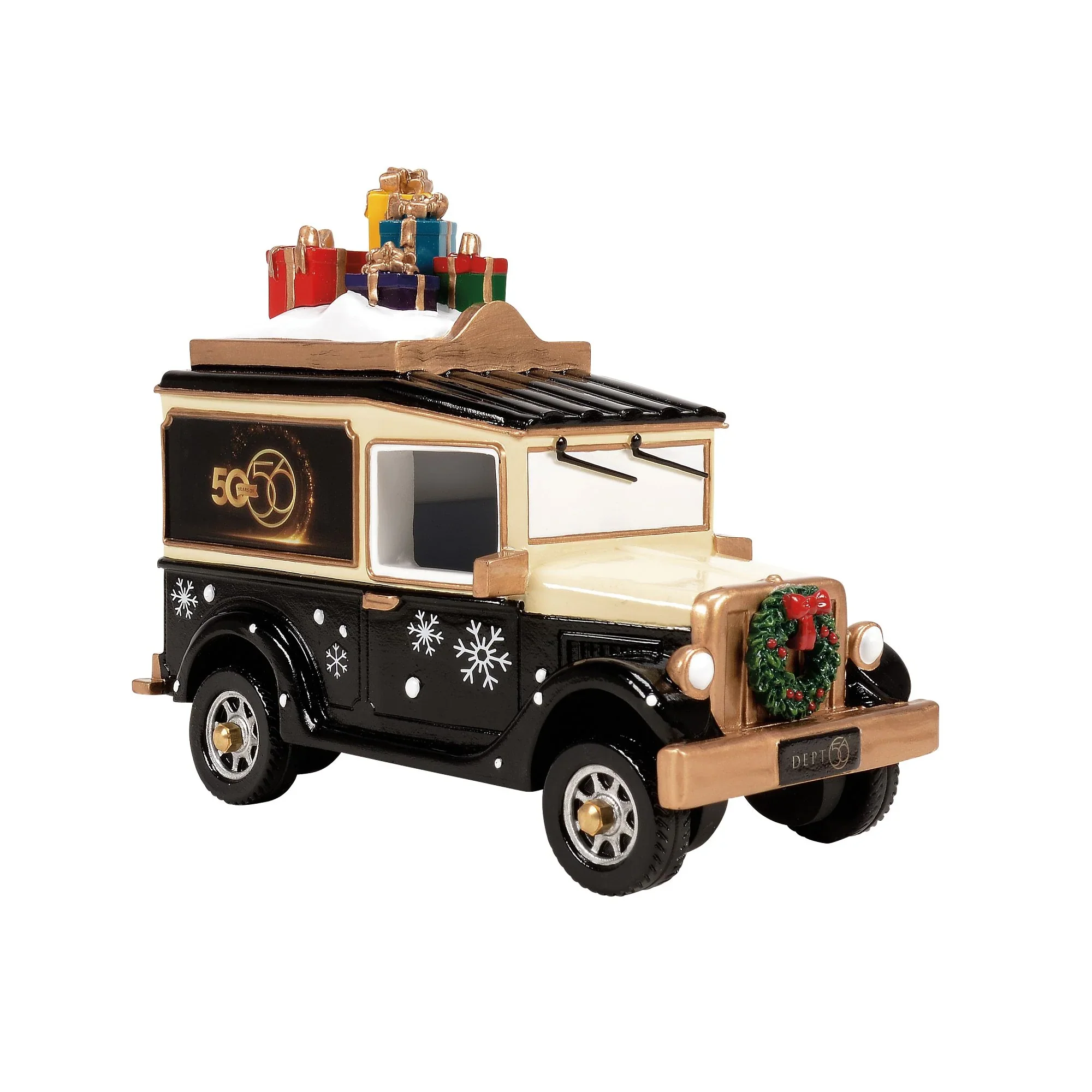 The Original Snow Village - 50th Village Express Van Figurine, 4"