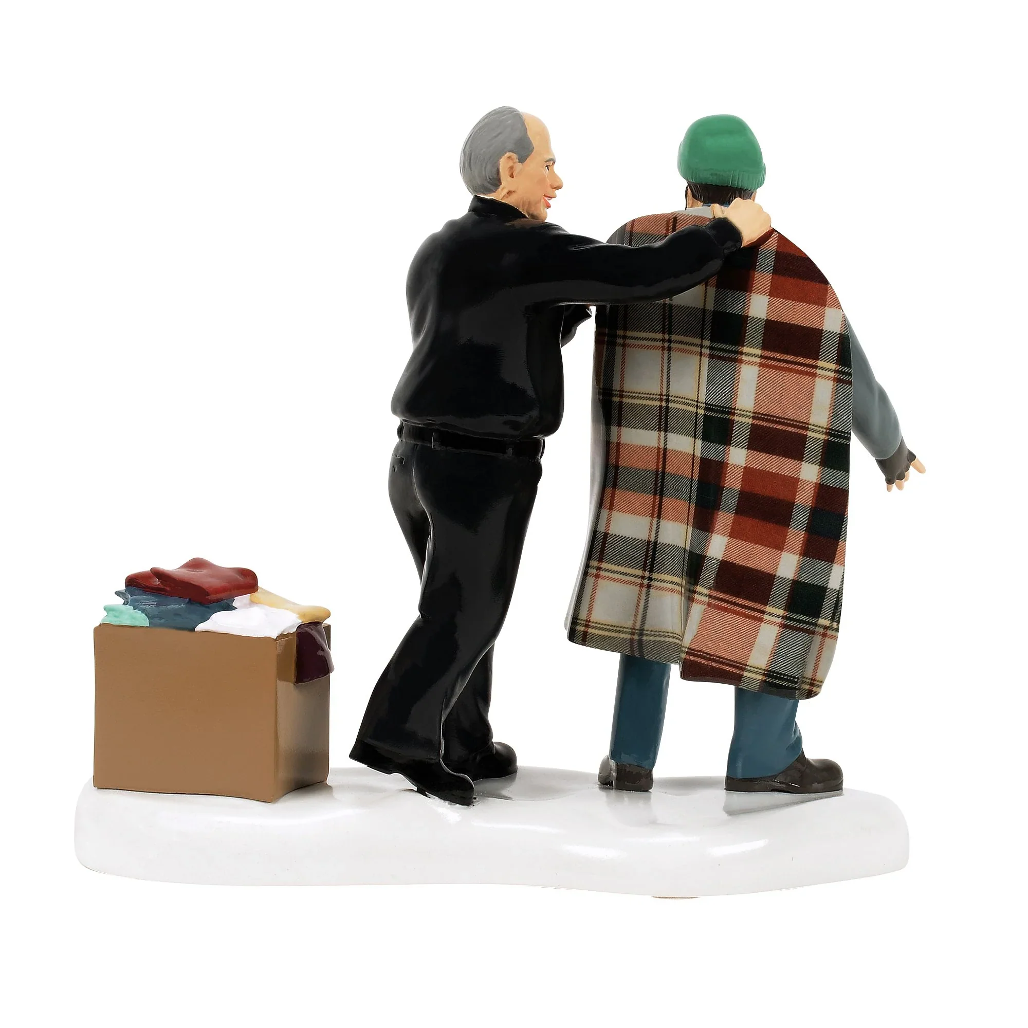 The Original Snow Village - 50th Warmed In His Grace Figurine, 3.74" - Image 3