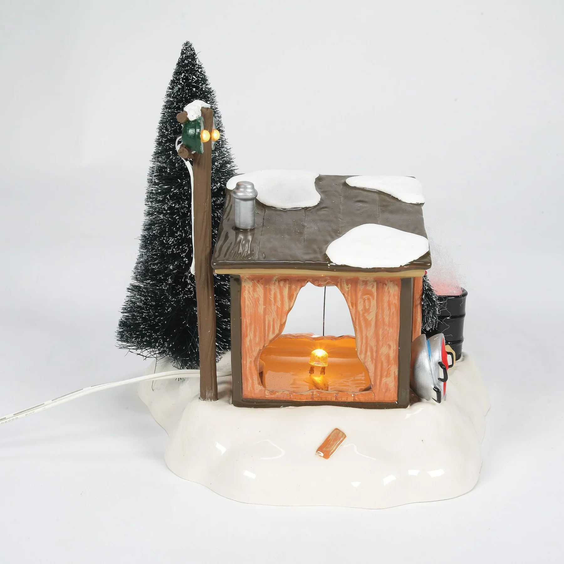 The Original Snow Village - Griswold Sled Shack Figurine - Image 3