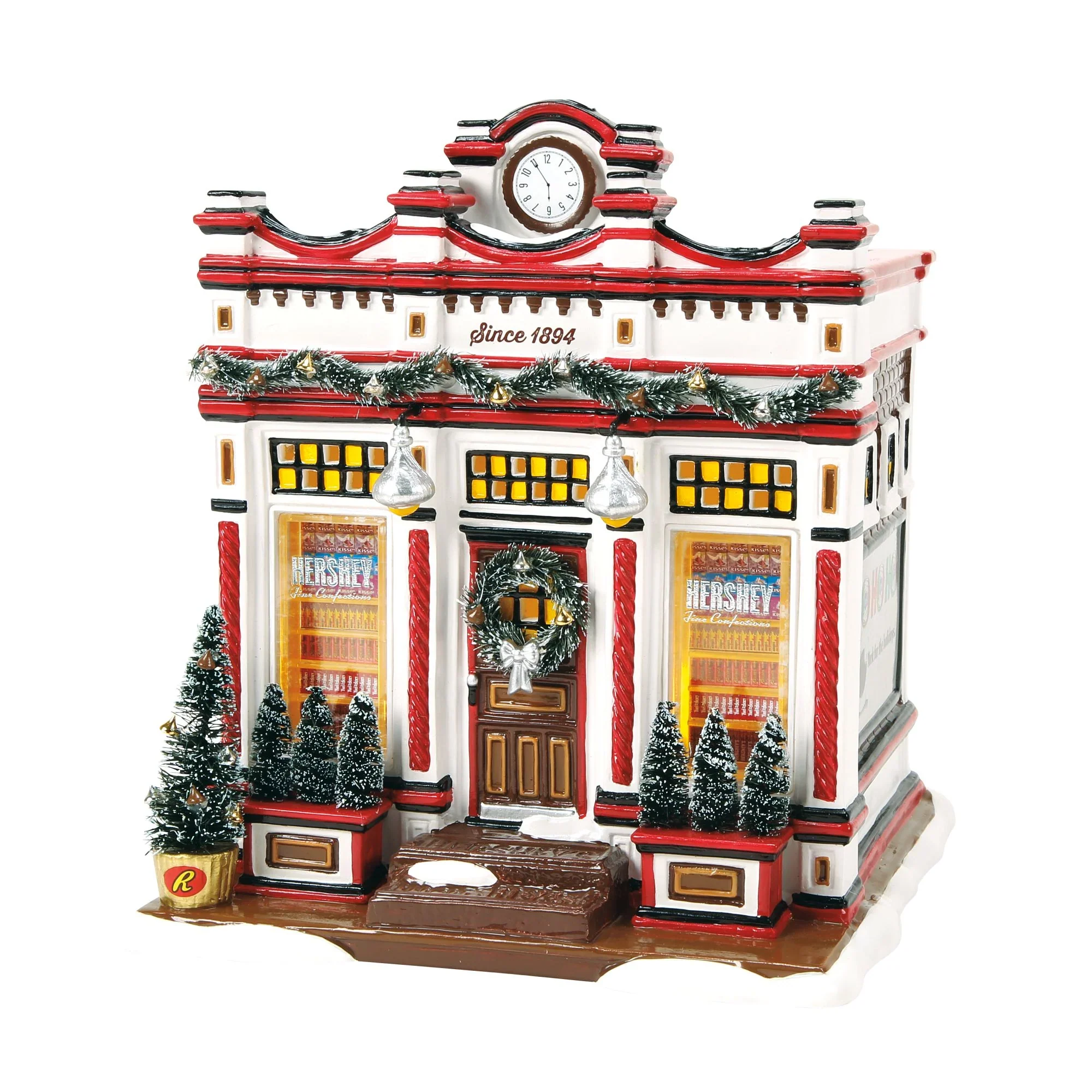 The Original Snow Village - Hershey's Fine Confections Figurine, 7.56" - Image 7