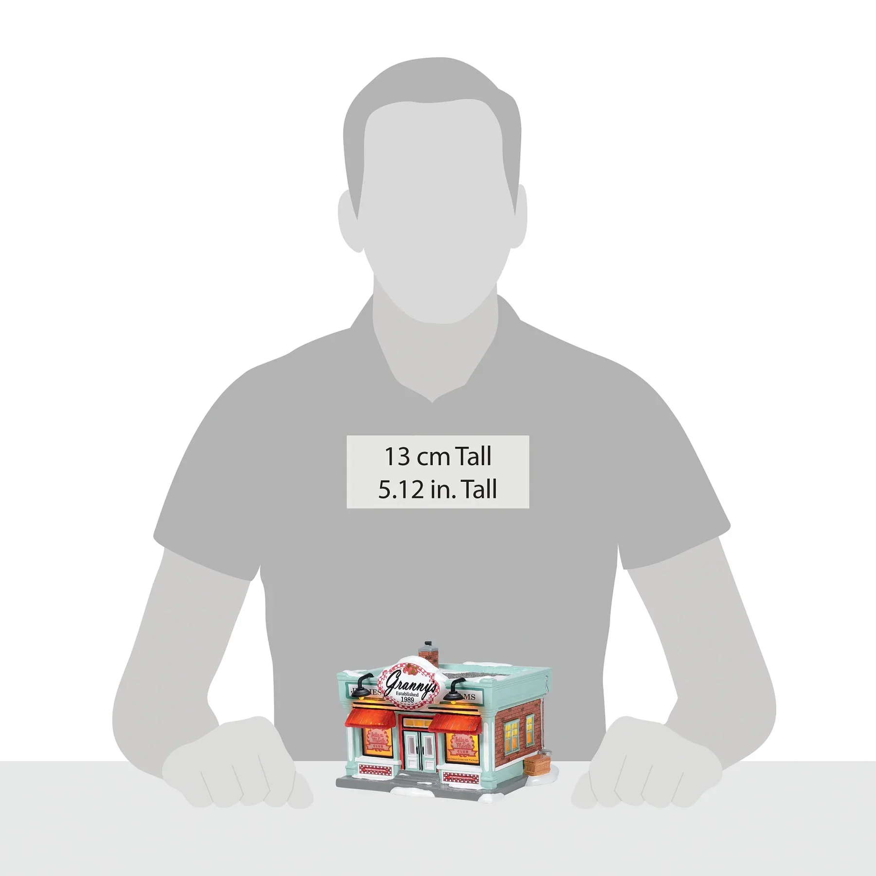 The Original Snow Village - Jelly Of The Month Club Figurine - Image 5