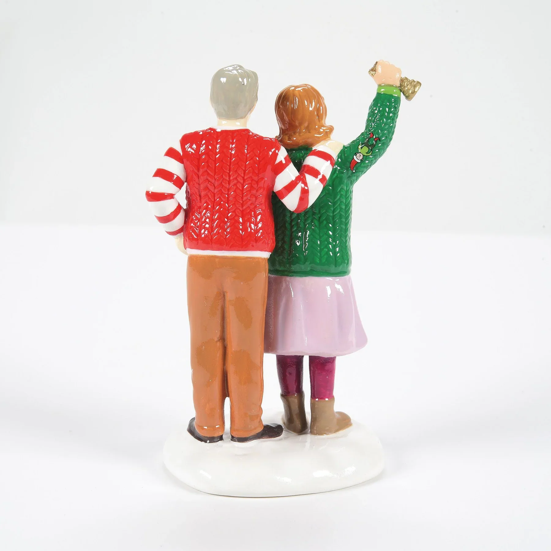 The Original Snow Village - Ugliest Sweater Champion Figurine - Image 3