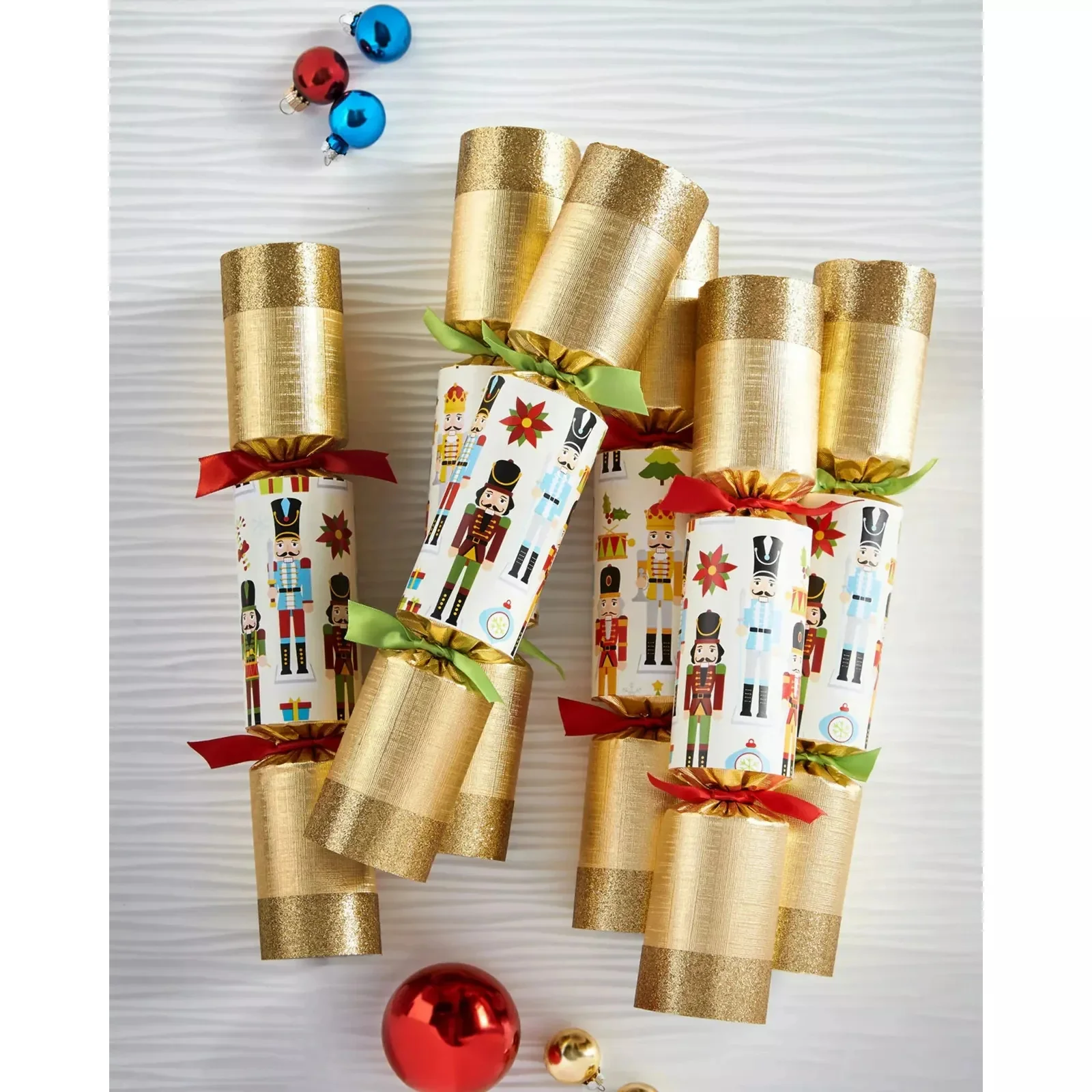 Traditional Nutcracker Party Crackers, 12" (Set of 6) - Image 2