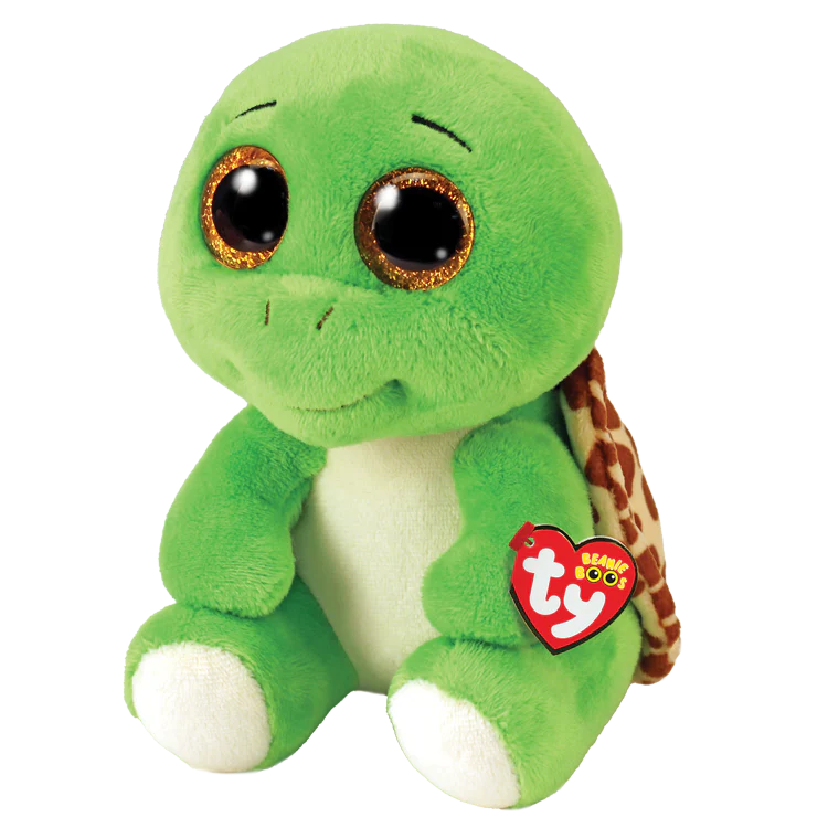 Ty Beanie Boos TURBO - Green Turtle (Small, 6")