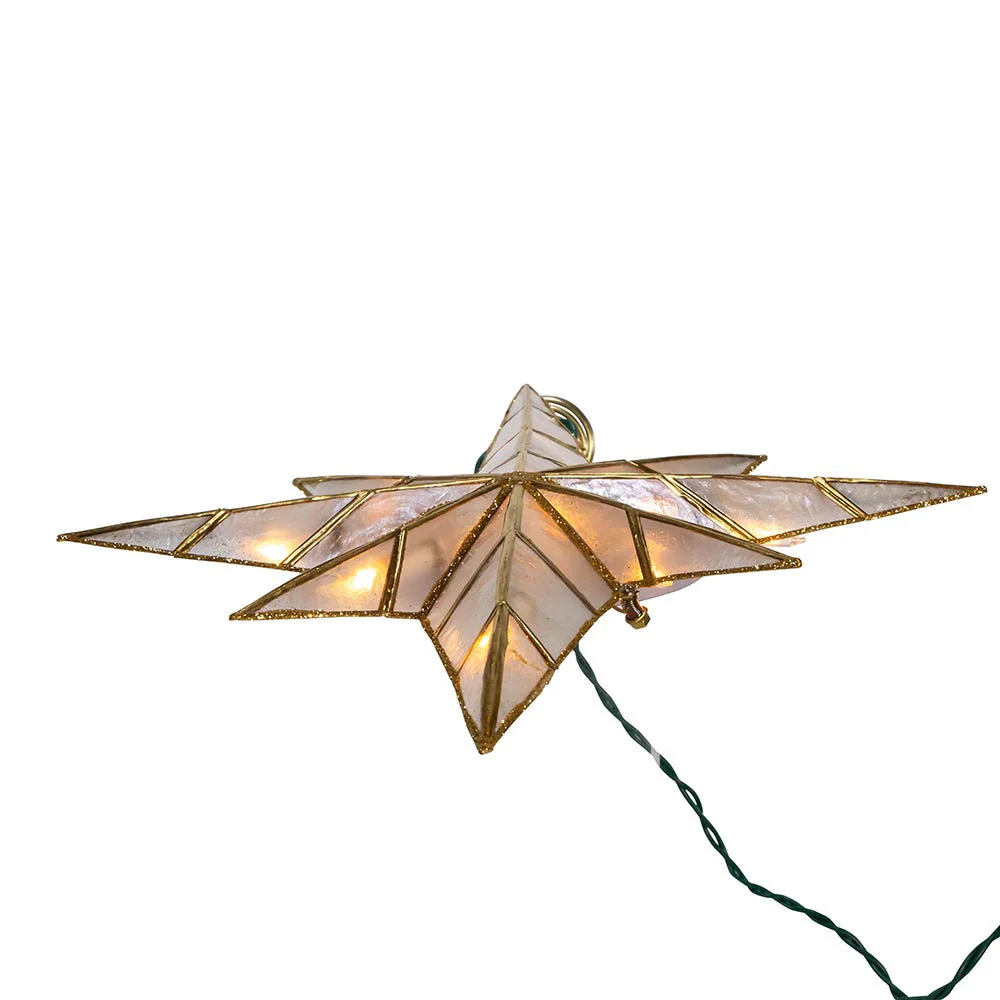 UL 10L Capiz Bethlehem Star Treetop, 12" - Image 5