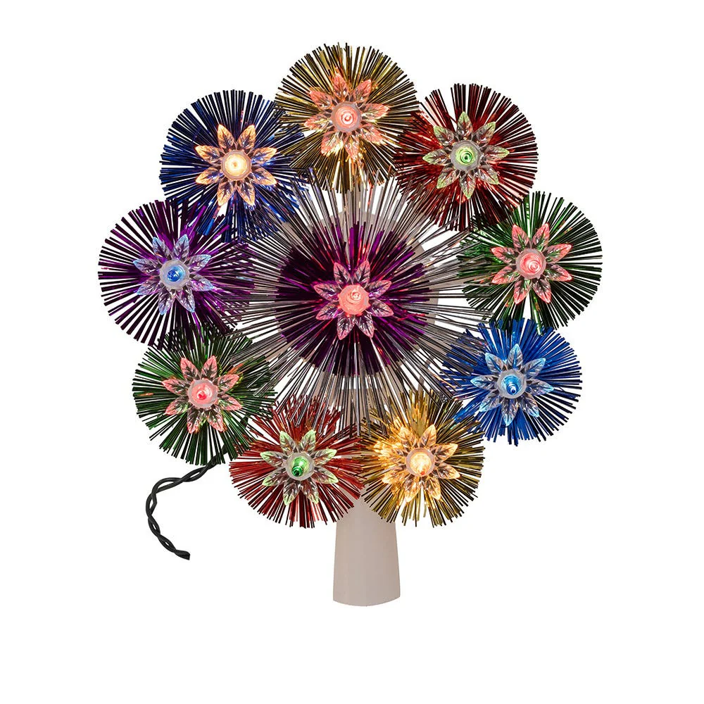 UL 10L Multicolor 9-Point Retro Star Treetop, 8.5" - Image 2