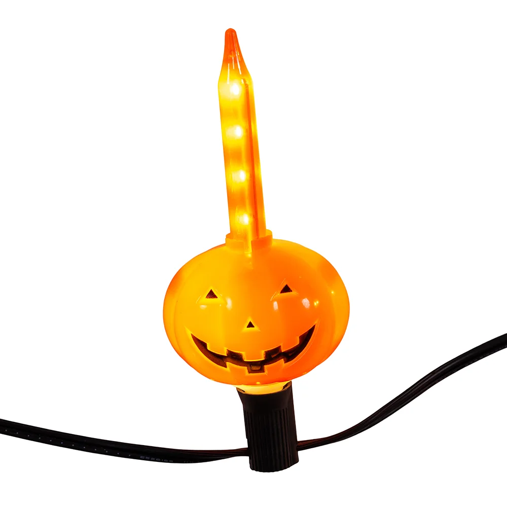 UL 7L LED Pumpkin Streaming Sting Light Set, 6' - Image 2