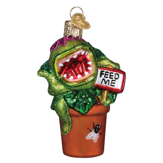 Venus Fly Trap Ornament, 3.25" - Image 2