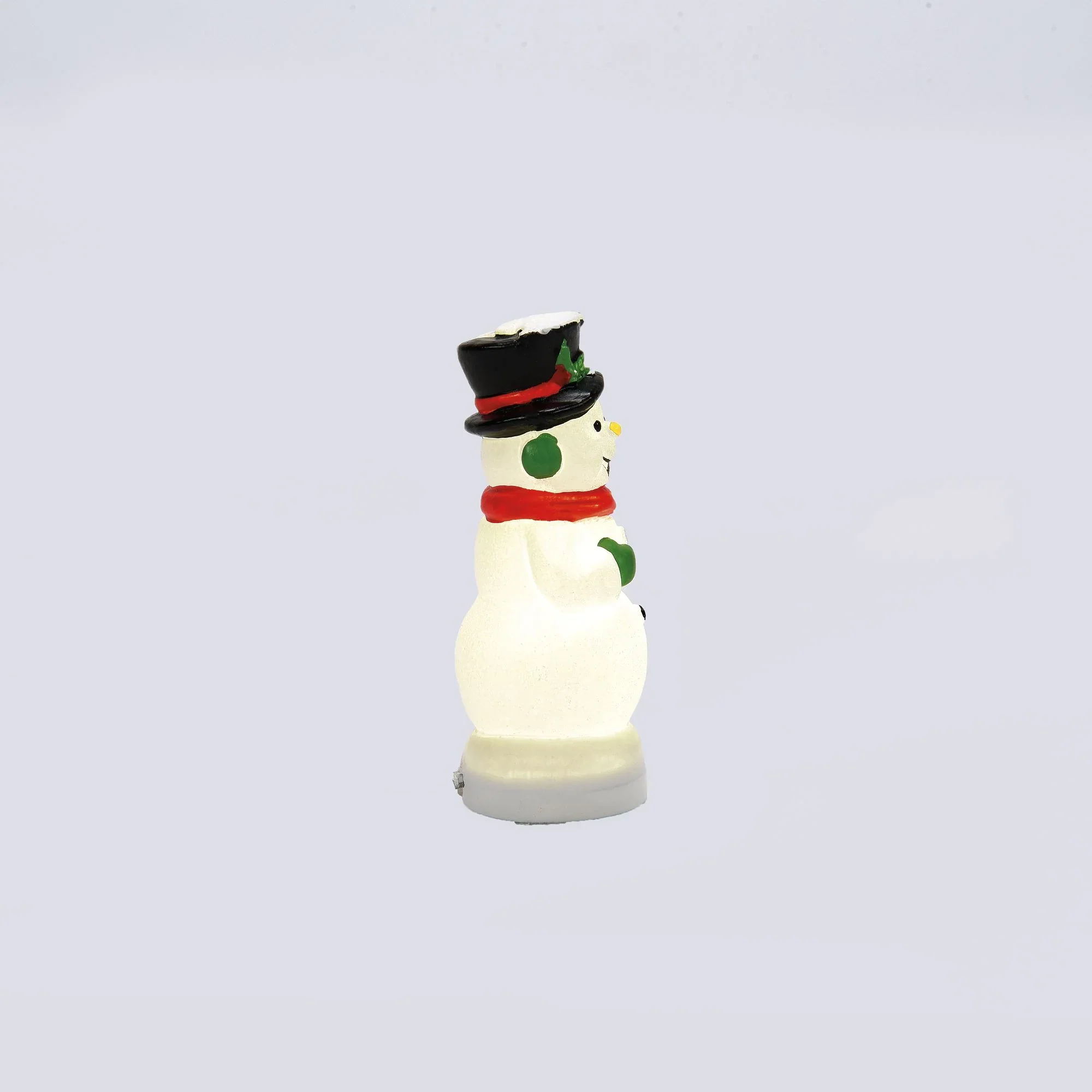Village Accessories - Blow Mold Snowman, 2.8" - Image 4