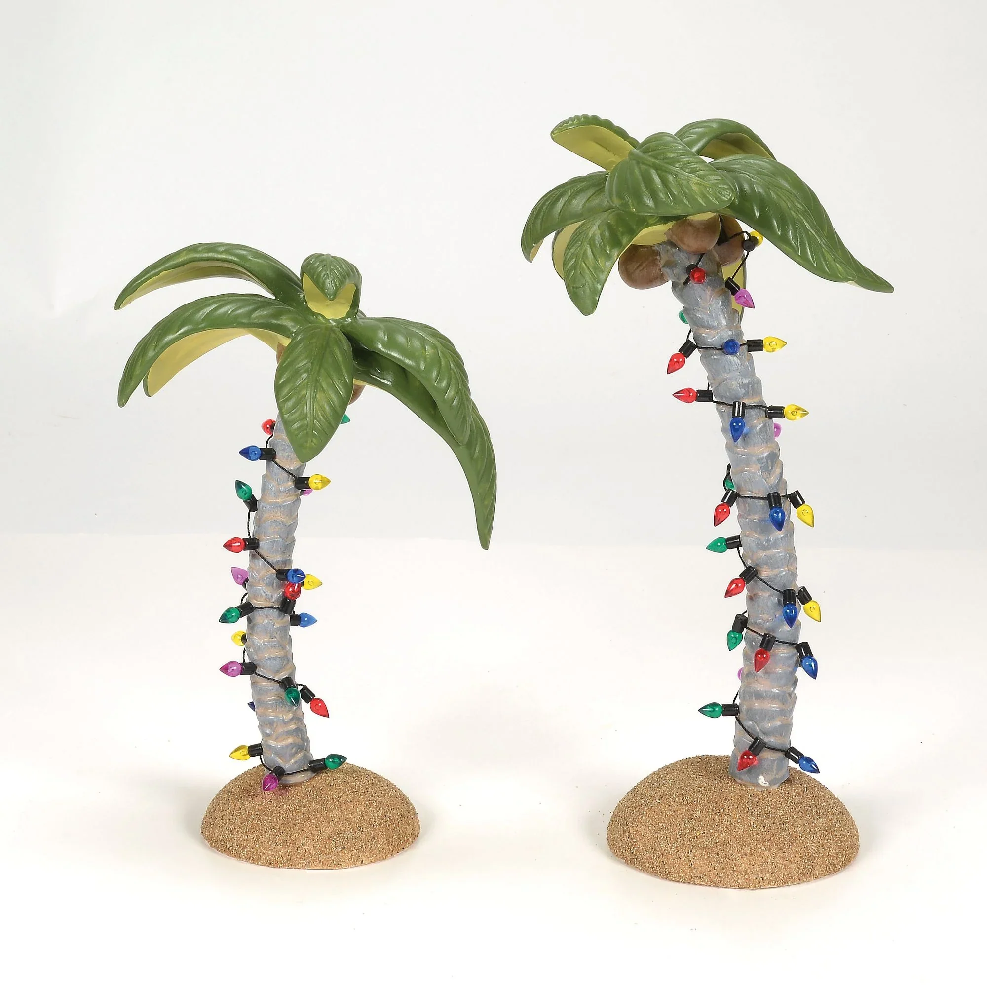 Village Accessories - Christmas Palms Figurines, 9" (Set of 2) - Image 3